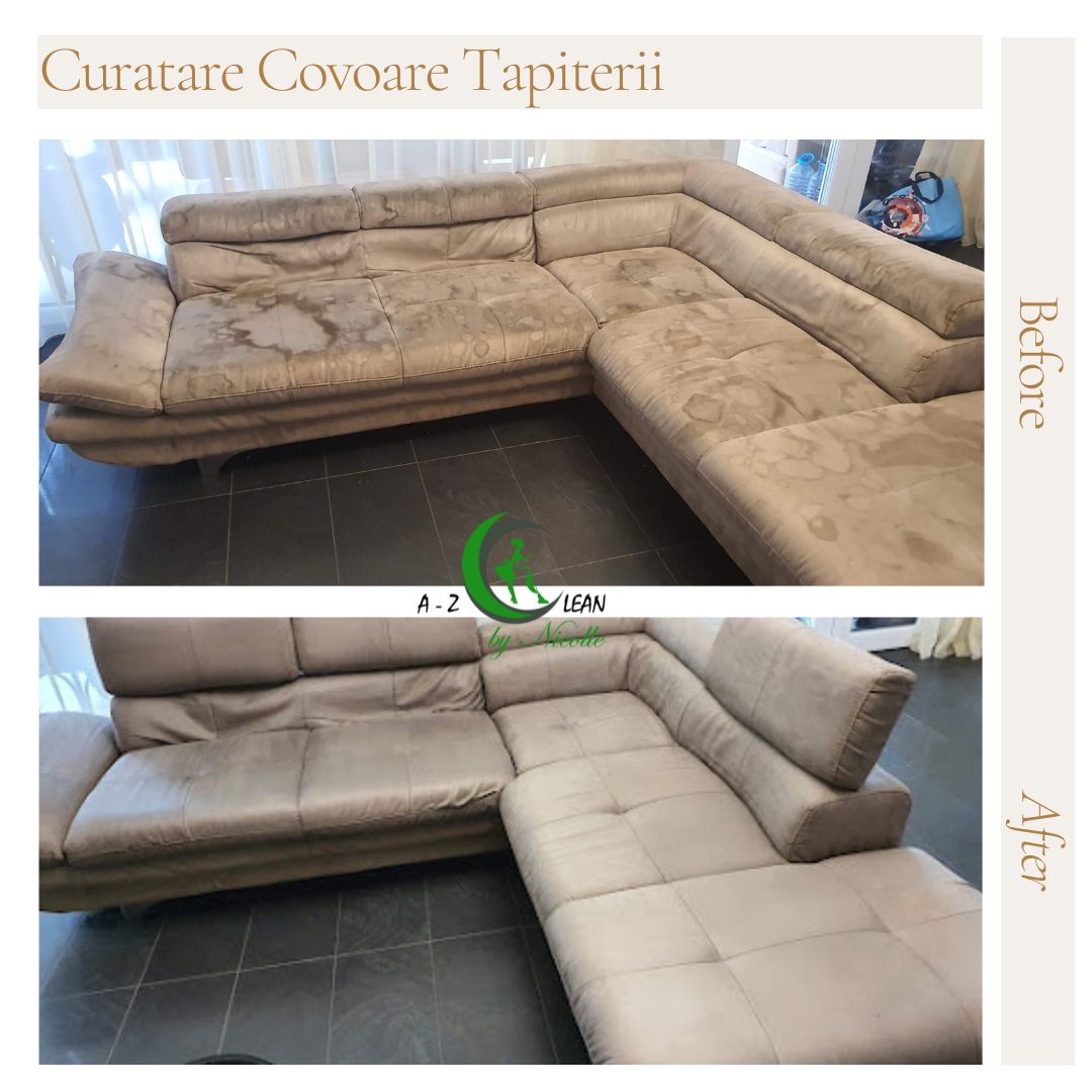 Canapea 3 locuri - Curățare profesională